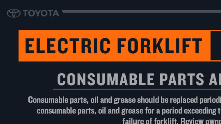 Electric Forklift Consumable Parts