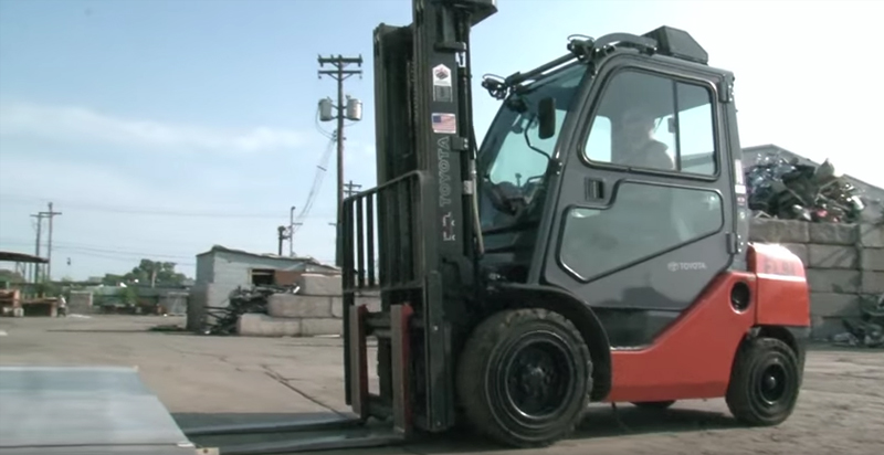 Cohen Recycling Toyota Forklifts