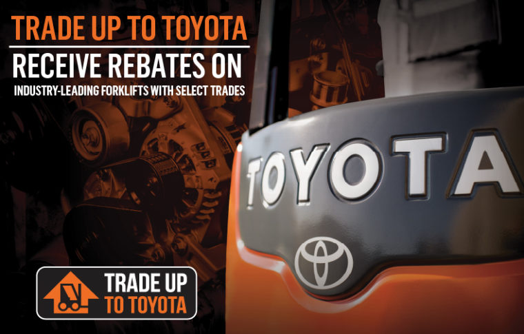 Toyota Forklift Trade-Up Promotion