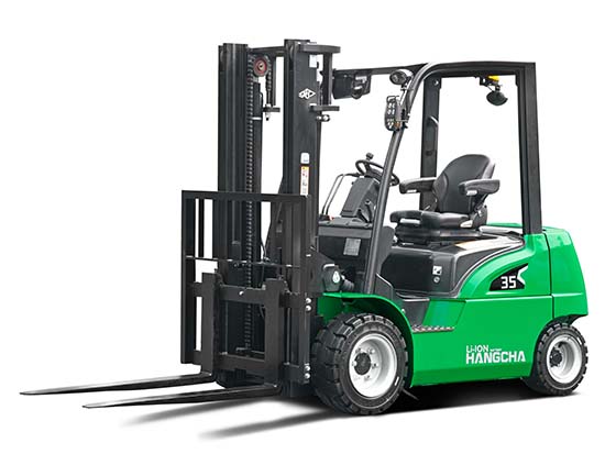 Hangcha Electric Lithium-ion Pneumatic Tire Forklift 4-7000